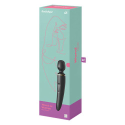 Wand-er Woman Negro Satisfyer | Sweet Sin Erotic