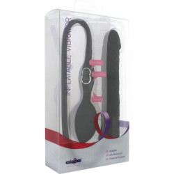 Vibrador Hinchable Negro Sevencreations - Sweet Sin Erotic