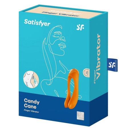 SATISFYER CANDY CANE: Dedo Vibrante | Sweet Sin Erotic