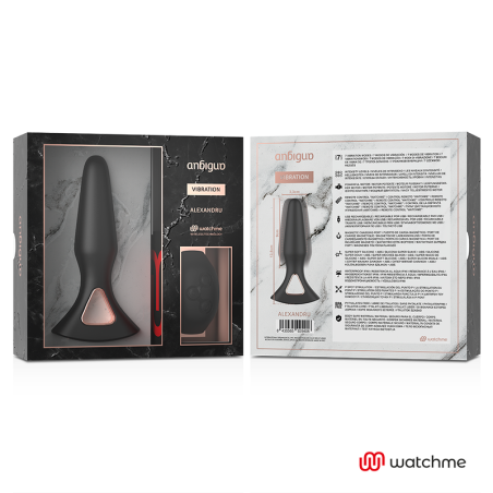 Vibrador Plug Anal Control Remoto Alexandru | Sweet Sin Erotic