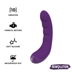 REWOCURVY: Vibrador G Punto Flexible | Sweet Sin Erotic