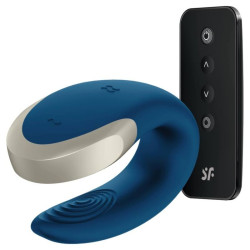 Satisfyer App Double Love - Luxury Azul | Sweet Sin Erotic