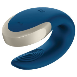 Satisfyer App Double Love - Luxury Azul | Sweet Sin Erotic