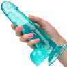 Dildo Calex Size Queen Azul 15.3 cm | Sweet Sin Erotic