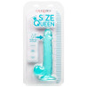 Dildo Calex Size Queen Azul 15.3 cm | Sweet Sin Erotic