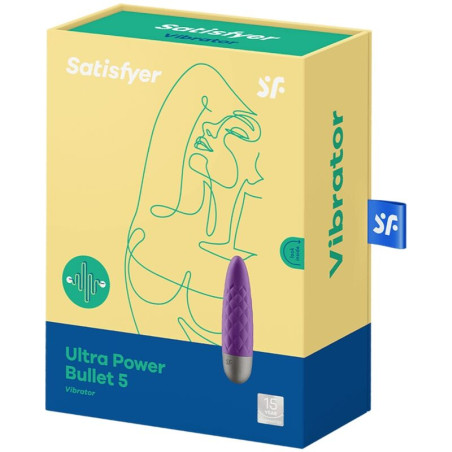 Satisfyer Bullet 5 Vibrador Violeta | Sweet Sin Erotic