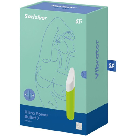 Satisfyer Bullet 7 Vibrador Verde | Sweet Sin Erotic