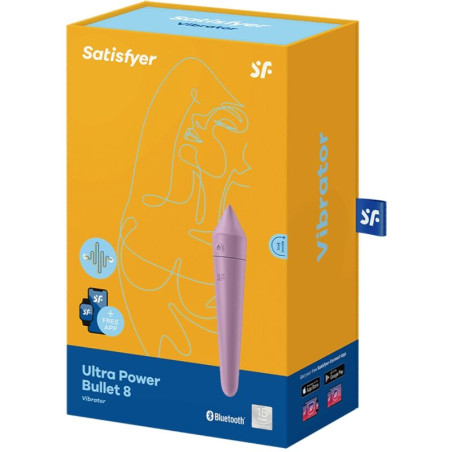 Satisfyer Bullet 8 Vibrador Lila | Sweet Sin Erotic