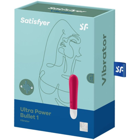 Satisfyer Ultra Bullet 1 Roja | Sweet Sin Erotic