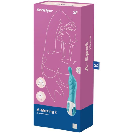 Satisfyer A-Mazing 2 Turquesa | Sweet Sin Erotic