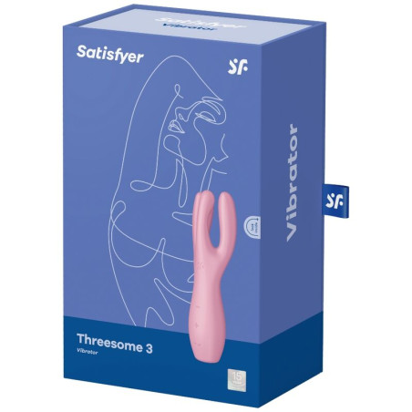 Satisfyer Threesome 3 Rosa | Sweet Sin Erotic