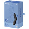 SATISFYER CURVY TRINITY 2 ESTIMULADOR Y VIBRADOR - NEGRO