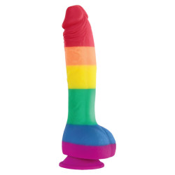 Dildo Bandera LGBT 19 cm - Sweet Sin Erotic