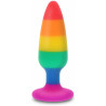 Plug Hunk Bandera LGBT 10,5 cm - Sweet Sin Erotic