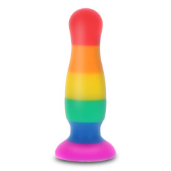 Plug Happy Stufer Bandera LGBT 12 cm - Sweet Sin Erotic