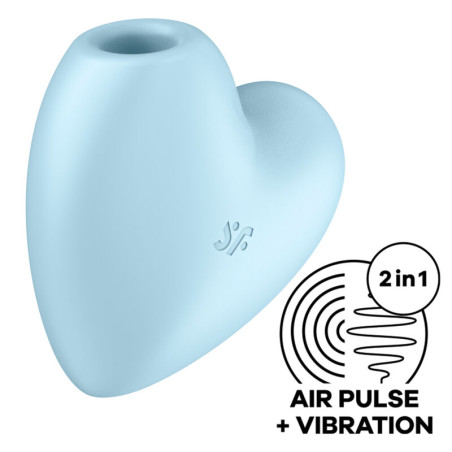 Satisfyer Cutie Heart Azul | Sweet Sin Erotic