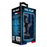 MR PLAY - PLUG ANAL VIBRADOR DE SILICONA NEGRO | Sweet Sin Erotic