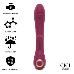 CICI BEAUTY- PREMIUM SILICONE RABBIT VIBRATOR