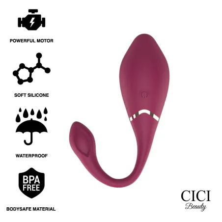 CICI BEAUTY- PREMIUM SILICONE EGG VIBRATOR REMOTE CONTROL