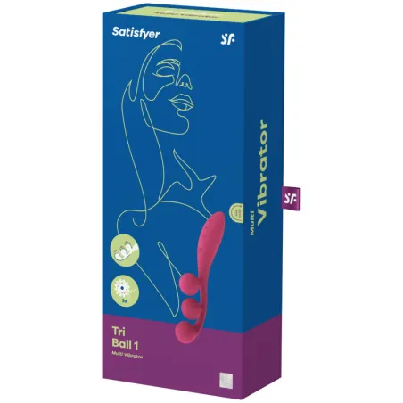 Satisfyer Tri Ball 1 Rojo | Sweet Sin Erotic