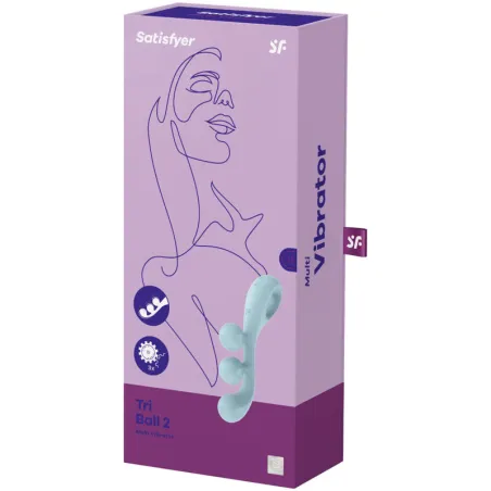 Satisfyer Tri Ball 2 Azul | Sweet Sin Erotic