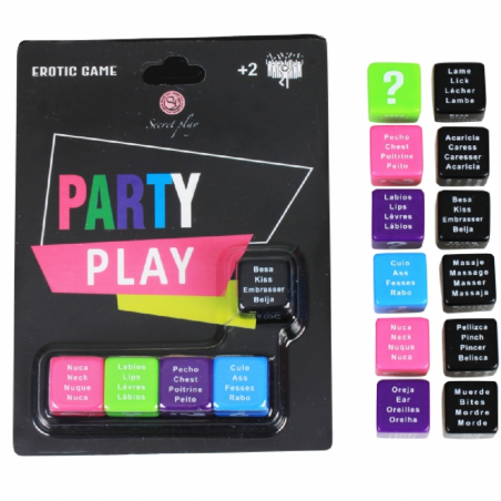 Juego Dados Party Play | Sweet Sin Erotic