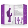 INTENSE - CASANOVA VIBRADOR RABBIT SILICONA TRIPLE MOTOR MORADO