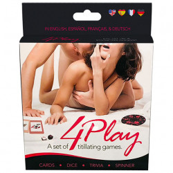 Set de juegos eróticos 4Play | Sweet Sin Erotic