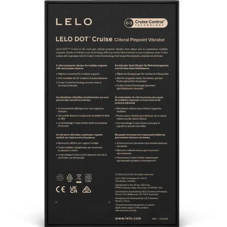 LELO DOT CRUISE ESTIMULADOR DE CLÍTORIS AMARILLO