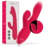 INTENSE - DUA VIBRADOR MULTIFUNCIÓN RECARGABLE UP  DOWN CON LENGUA ROJO