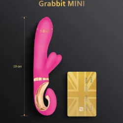 GVIBE - GRABBIT MINI VIBRADOR SILICIONA ROSA