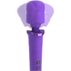 FANTASY FOR HER - MASAJEADOR WAND PARA ELLA RECARGABLE  VIBRADOR 50 NIVELES VIOLETA