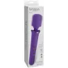 FANTASY FOR HER - MASAJEADOR WAND PARA ELLA RECARGABLE  VIBRADOR 50 NIVELES VIOLETA