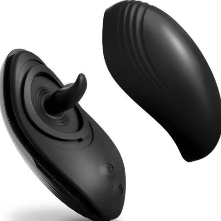 SIR RICHARDS - ESTIMULADOR ANAL RIM JOY VIBRADOR  SILICONA NEGRO