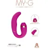 ADRIEN LASTIC - MYG SUCCIONADOR CLITORIS Y ESTIMULADOR G-SPOT ROSA