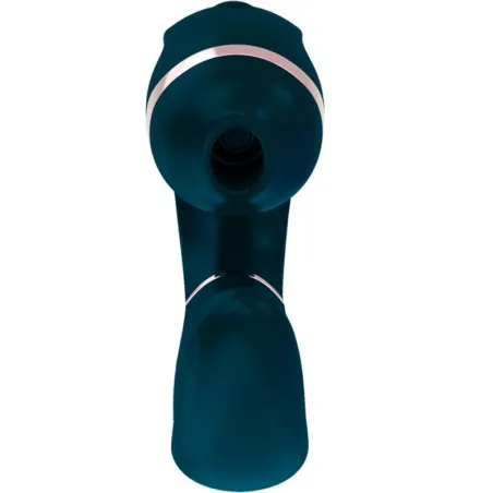 ADRIEN LASTIC - MYG SUCCIONADOR CLITORIS Y ESTIMULADOR G-SPOT VERDE OSCURO