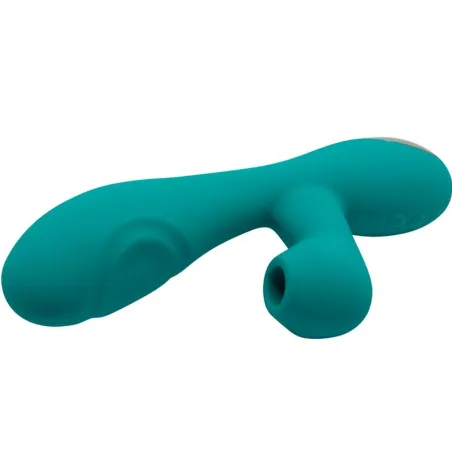 ALIVE - CARIBBEAN SHINE VIBRADOR  SUCCIONADOR AZUL