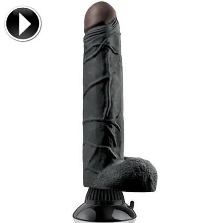 Vibrador Real Feel N° 7 Negro - Sweet Sin Erotic