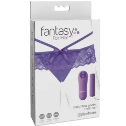 Fantasy For Her Tanga Vibrador - Sweet Sin Erotic