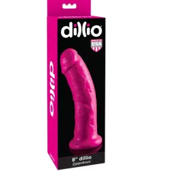 Dildo con Ventosa 20.32cm Dillio | Sweet Sin Erotic