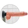 Dildo Vibrador KING COCK Carne | Sweet Sin Erotic