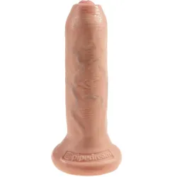 Dildo Realístico King Cock Uncut Natural 17cm | Sweet Sin Erotic