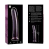 NEBULA SERIES BY IBIZA - MODELO 8 DILDO CRISTAL BOROSILICATO 14.5 X 2 CM TRANSPARENTE