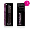 NEBULA SERIES BY IBIZA - MODELO 12 DILDO CRISTAL BOROSILICATO 17 X 3.5 CM TRANSPARENTE