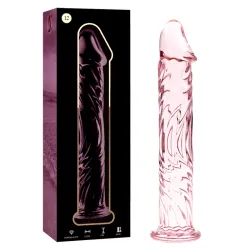 NEBULA SERIES BY IBIZA - MODELO 12 DILDO CRISTAL BOROSILICATO 17 X 3.5 CM TRANSPARENTE