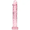 NEBULA SERIES BY IBIZA - MODELO 12 DILDO CRISTAL BOROSILICATO 17 X 3.5 CM TRANSPARENTE