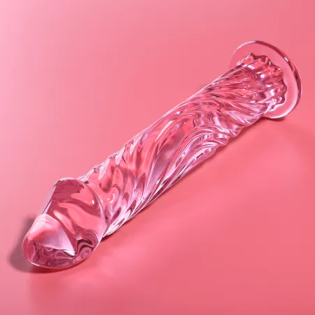 NEBULA SERIES BY IBIZA - MODELO 12 DILDO CRISTAL BOROSILICATO 17 X 3.5 CM TRANSPARENTE