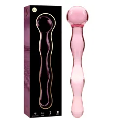 NEBULA SERIES BY IBIZA - MODELO 13 DILDO CRISTAL BOROSILICATO 18 X 3.5 CM TRANSPARENTE