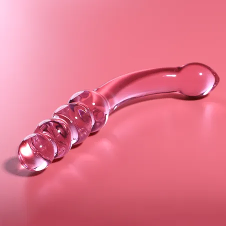 NEBULA SERIES BY IBIZA - MODELO 14 DILDO CRISTAL BOROSILICATO 18.5 X 3 CM TRANSPARENTE