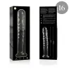 NEBULA SERIES BY IBIZA - MODELO 16 DILDO CRISTAL BOROSILICATO 18.5 X 3 CM TRANSPARENTE